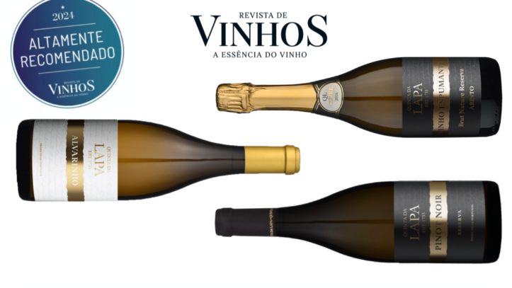 Quinta da Lapa wines are "Highly Recommended" by Revista de Vinhos Magazine